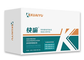 快喻高蛋白营养型特膳，乳清蛋白添加90%