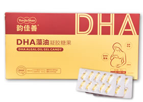 韵佳善DHA藻油凝胶糖果