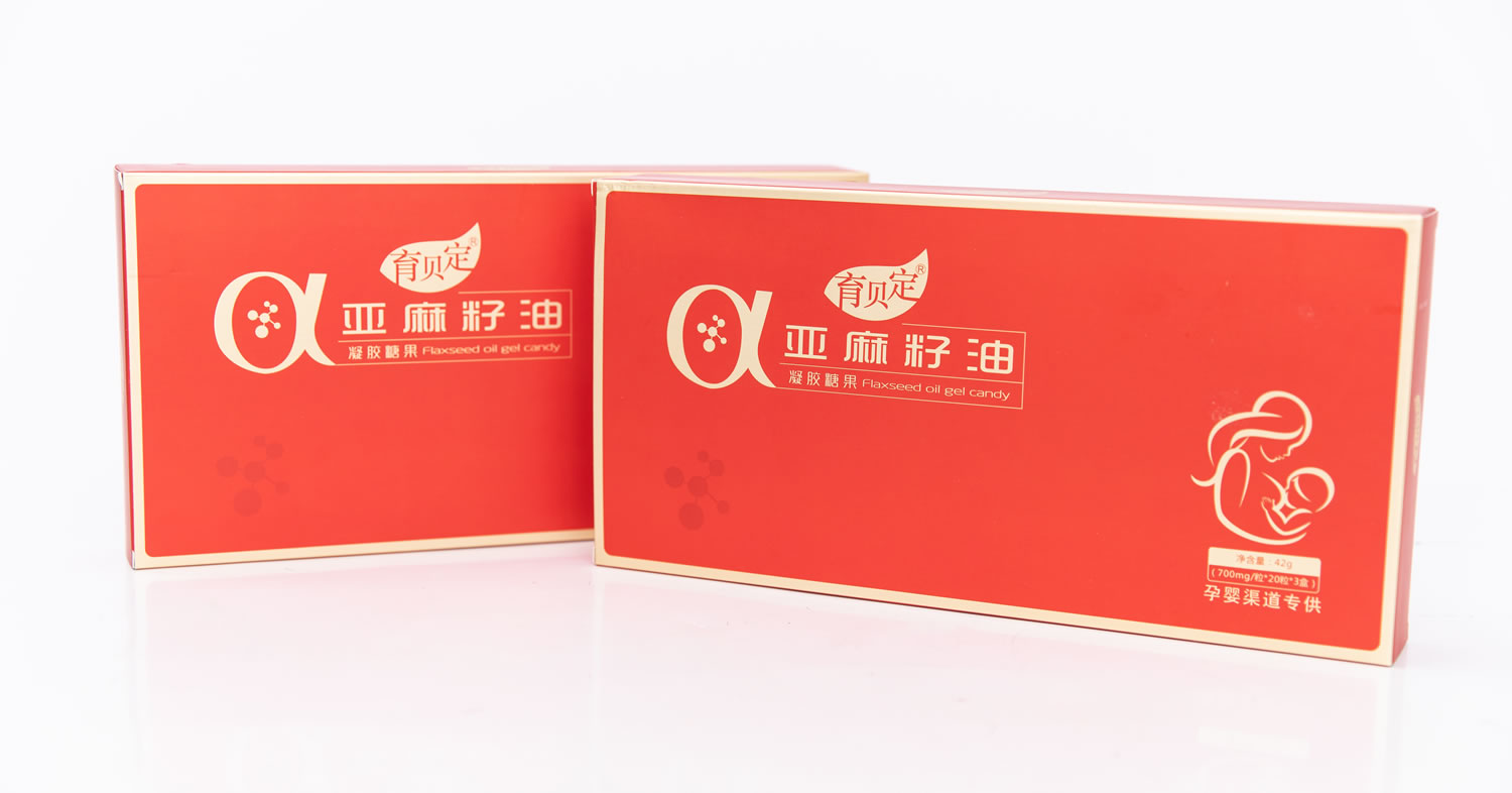 育贝定亚麻籽油凝胶糖果